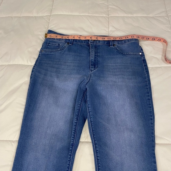 d.jeans. Size 12 Blue Skinny Stretch - Picture 5 of 11